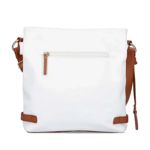 Rieker | Handtaske Ren Hvid-Noddebrun