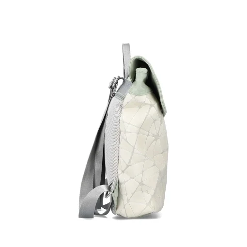 Rieker | Rygsaek Creme Hvid-Mint Gron