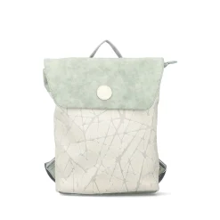 Rieker | Rygsaek Creme Hvid-Mint Gron