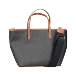 Rieker | Shopper Stal Sort-Nougat Brun