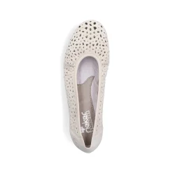 Rieker Ballerinaer Til Kvinder Lys Beige