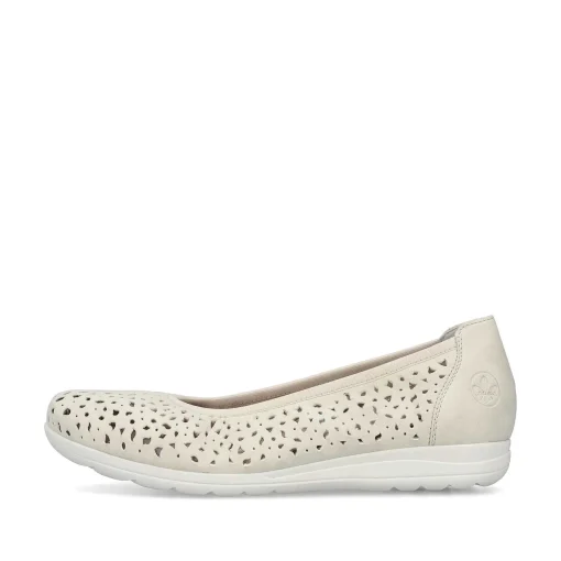 Rieker Ballerinaer Til Kvinder Lys Beige
