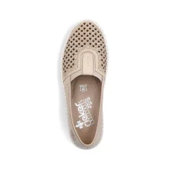 Rieker Ballerinaer Til Kvinder I Sandbeige