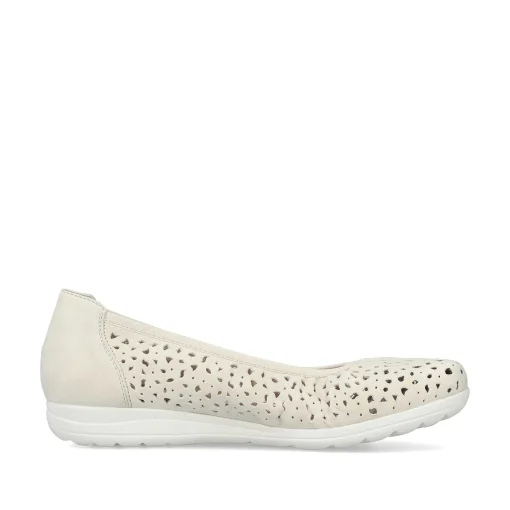 Rieker Ballerinaer Til Kvinder Lys Beige