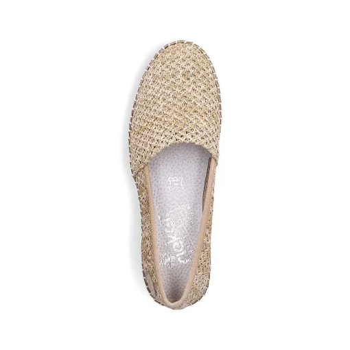 Rieker Ballerinaer Til Kvinder I Sandbeige