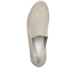 Rieker Ballerinaer Til Kvinder Lys Beige