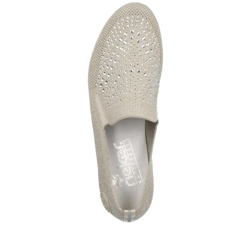 Rieker Ballerinaer Til Kvinder Lys Beige