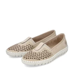 Rieker Ballerinaer Til Kvinder I Sandbeige