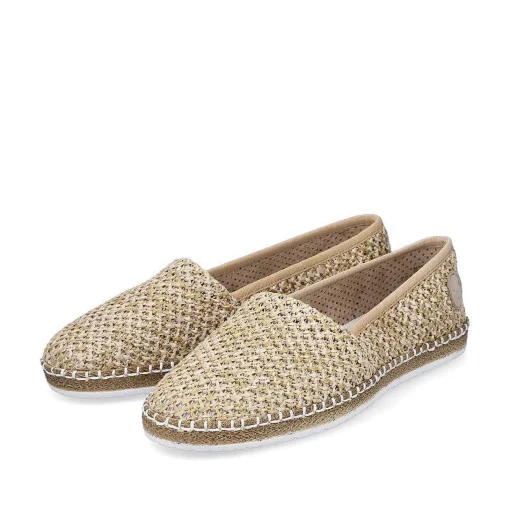 Rieker Ballerinaer Til Kvinder I Sandbeige