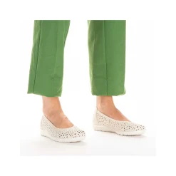 Rieker Ballerinaer Til Kvinder Lys Beige