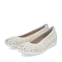 Rieker Ballerinaer Til Kvinder Lys Beige