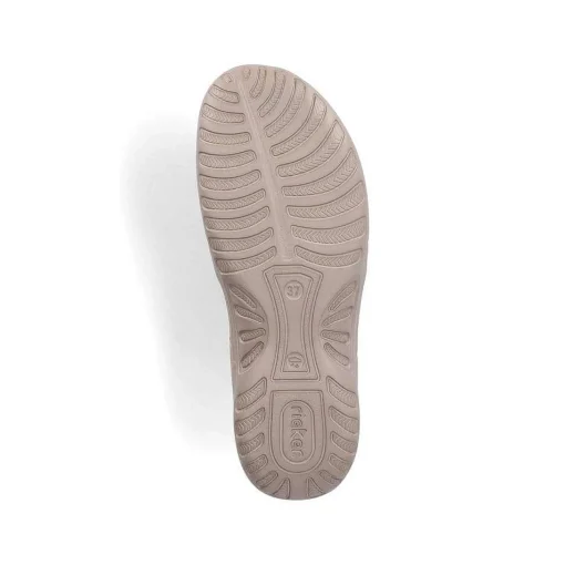 Rieker Beige Sandaler Med Stropper Til Kvinder