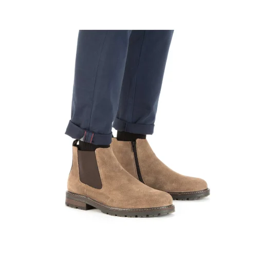 Rieker Chelsea-Støvler Til Mænd I Sandbeige
