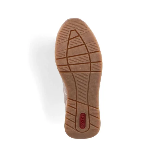 Rieker Dame Loafers Blod Pink
