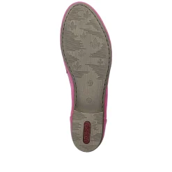 Rieker Dame Loafers Fuchsia