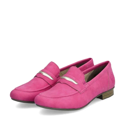 Rieker Dame Loafers Fuchsia
