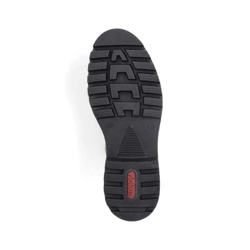 Rieker Dame Loafers Grafit Sort