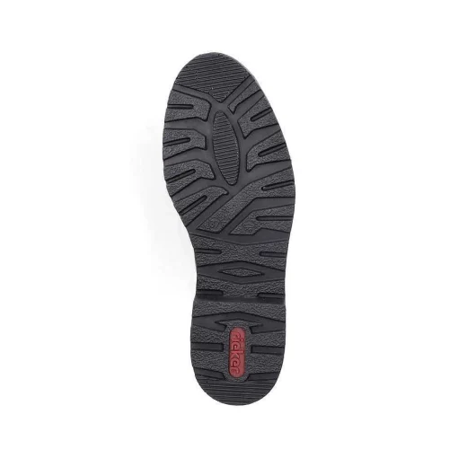 Rieker Dame Loafers Grafit Sort