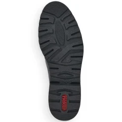 Rieker Dame Loafers Grafit Sort