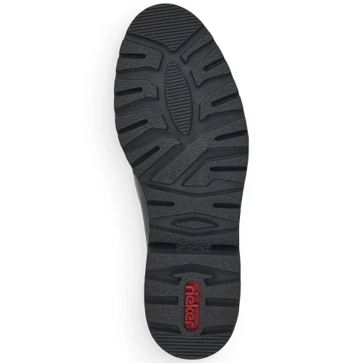 Rieker Dame Loafers Grafit Sort