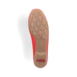Rieker Dame Loafers Hindbaerrod