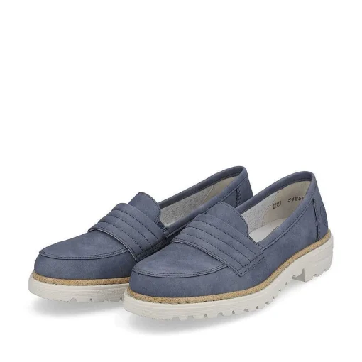 Rieker Dame Loafers Kongebla