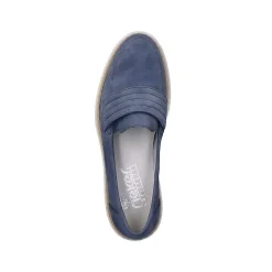 Rieker Dame Loafers Kongebla