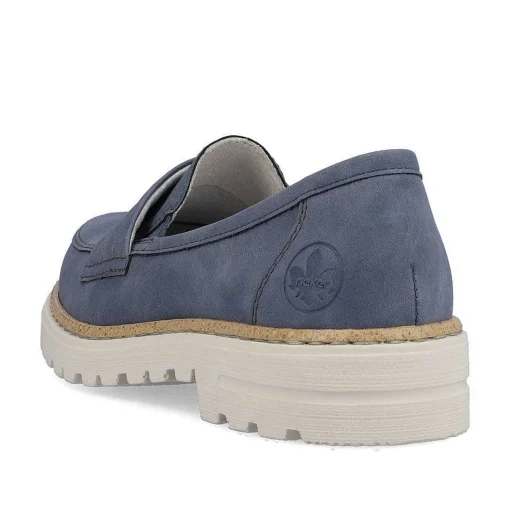 Rieker Dame Loafers Kongebla