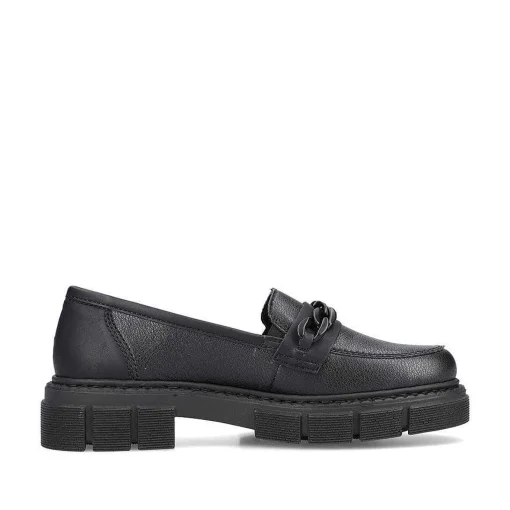 Rieker Dame Loafers Kulsort