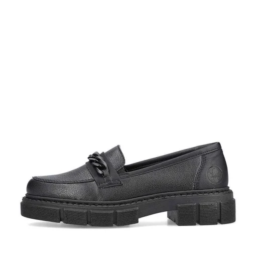 Rieker Dame Loafers Kulsort