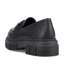Rieker Dame Loafers Kulsort