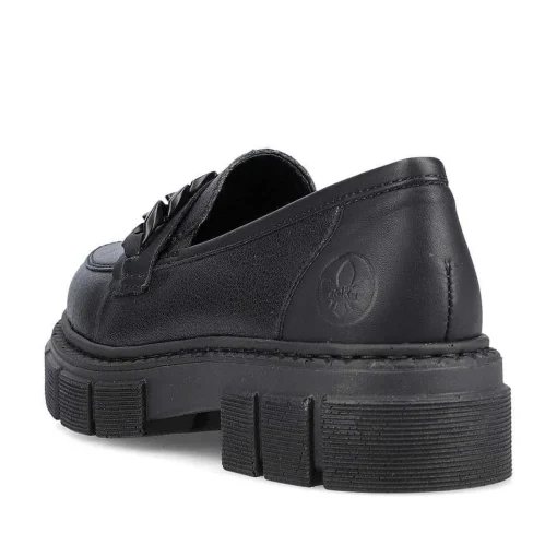 Rieker Dame Loafers Kulsort
