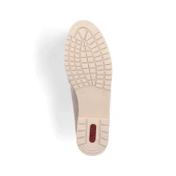 Rieker Dame Loafers Lys Beige