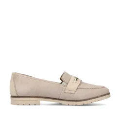 Rieker Dame Loafers Lys Beige