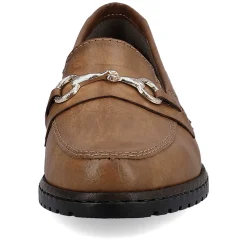 Rieker Dame Loafers Nougat Brun