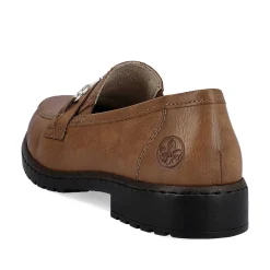 Rieker Dame Loafers Nougat Brun