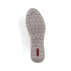 Rieker Dame Sneaker Lav Creme Hvid