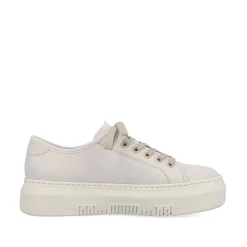 Rieker Dame Sneaker Lav Gammel Hvid