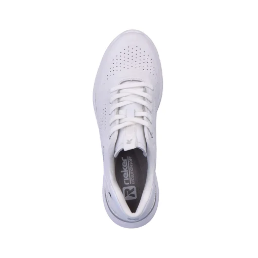 Rieker Dame Sneaker Lav Krystal Hvid
