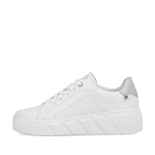 Rieker Dame Sneaker Lav Krystal Hvid