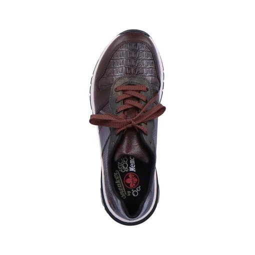 Rieker Dame Sneaker Lav Kaffe Brun