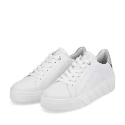 Rieker Dame Sneaker Lav Krystal Hvid