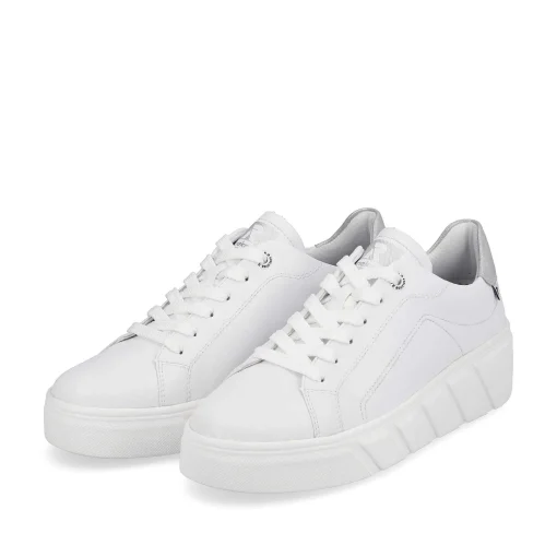 Rieker Dame Sneaker Lav Krystal Hvid