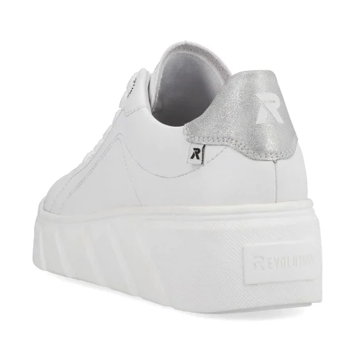 Rieker Dame Sneaker Lav Krystal Hvid