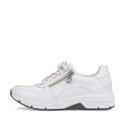 Rieker Dame Sneaker Lav Krystal Hvid