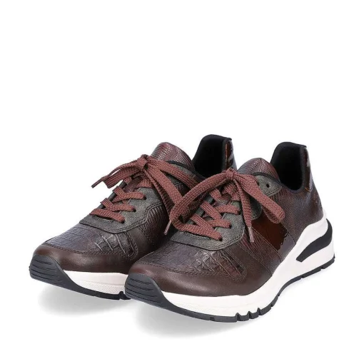 Rieker Dame Sneaker Lav Kaffe Brun