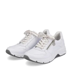 Rieker Dame Sneaker Lav Krystal Hvid