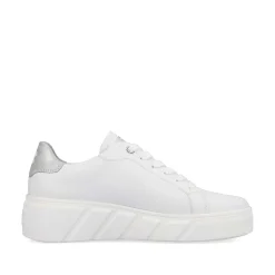 Rieker Dame Sneaker Lav Krystal Hvid