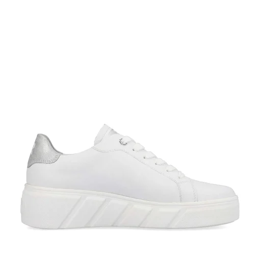 Rieker Dame Sneaker Lav Krystal Hvid