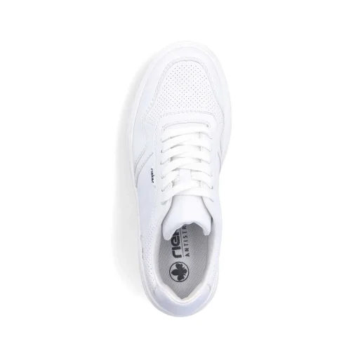 Rieker Dame Sneaker Lav Krystal Hvid